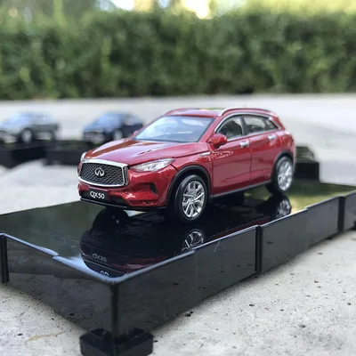 1/64 QX50 QX30 Q60 Акустическая классическая модель автомобиля литой под давлением металлический автомобиль коллекция игрушек дорожные инструменты для детей-поклонников Подарочное шоу