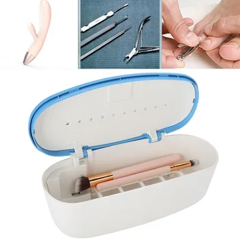 

Nails Accessoires UV LED Nail Sterilizer Disinfecting Box Pedicure Manicure Metal Tools Disinfector Cosmetics Sterilizer Machine