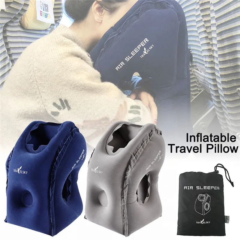 Подушка для путешествий, надувная подушка, Мягкая воздушная подушка, портативная инновационная продукция, Индивидуальная поддержка, складная подушка для шеи