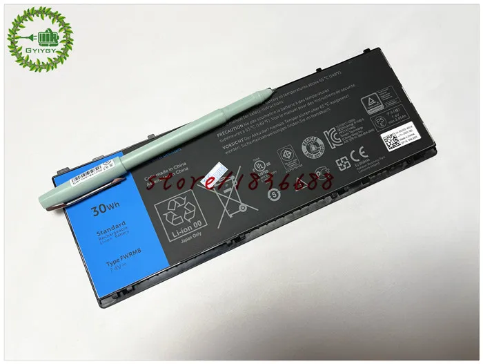 Аккумулятор для ноутбука GYIYGY 7 4 в 30 Вт/ч FWRM8 DELL Latitude 10(ST2) | Компьютеры и офис
