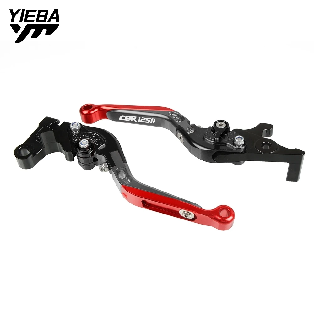 Для HONDA CBR125R CBR 125R 2011- 2012 2013 CBR ЧПУ Алюминий рукоять тормоза мотоцикла регулируемые складные сцепные рычаги