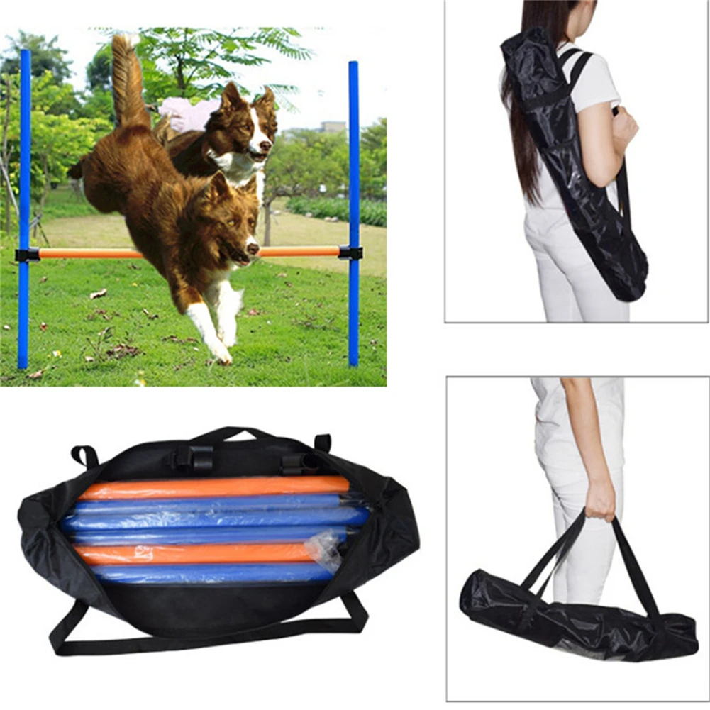 Pet Dogs Outdoors Games Exercise Training Equipment Agile Barrier Bar