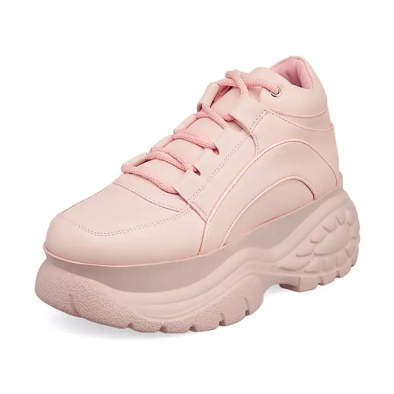 pink platform shoes