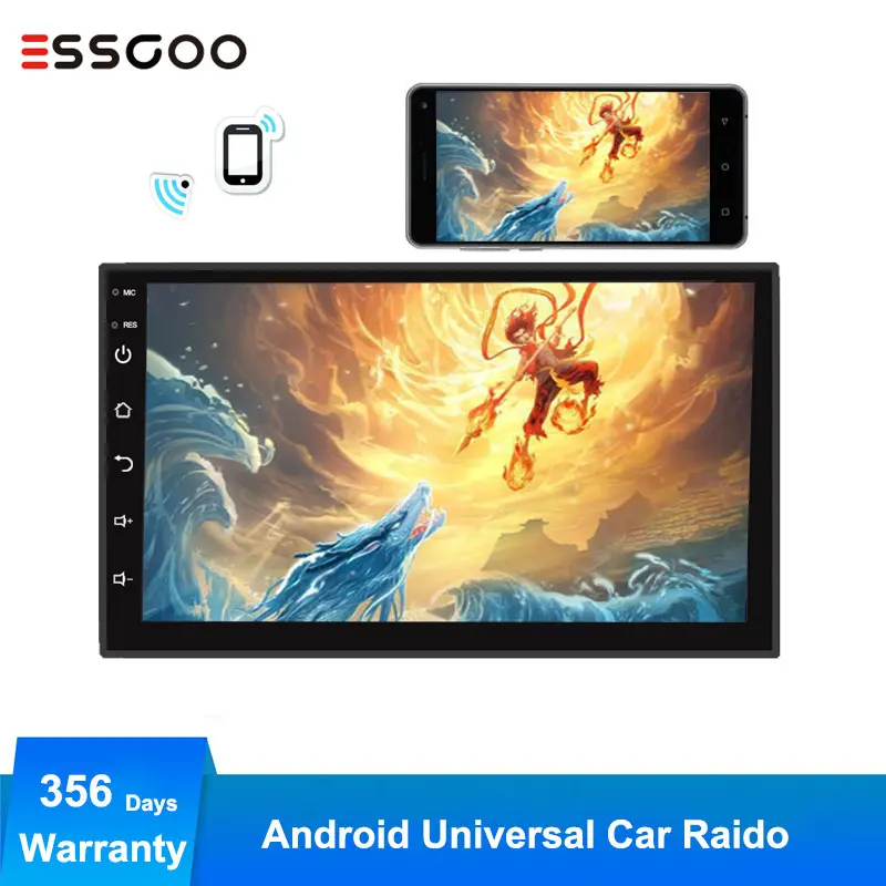 

Essgoo Universal Android Car Radio 1 Din Autoradio Auto Radio Central Multimidia Video Player No Dvd Automotivo Gps Navigation
