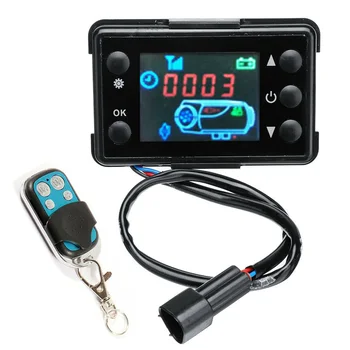 

1pc LCD Monitor Switch & Remote Controller Fit For Car Diesel Air Parking Heater