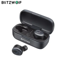 Blitzwolf BW FYE4 bluetooth V5.0 TWS True Wireless Наушники-вкладыши Наушники Hi-Fi Стереозвук Наушники двустороннего вызова Водонепроницаемые бас-вкладыши Наушники Гарнитуры Мужчины Женщины Наушники