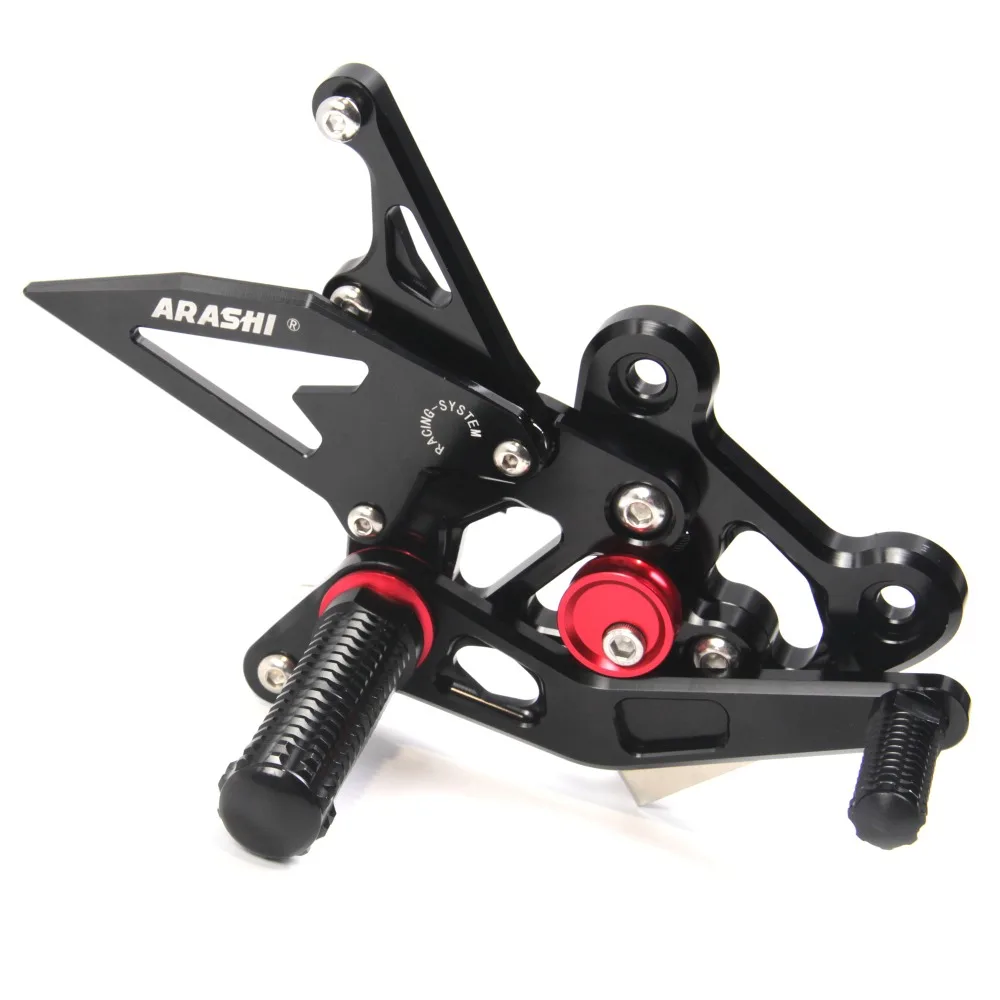 Араши Rider Rearset для SUZUKI GSXS750- Регулируемые подножки GSX-S750, 15, 16, 17, GSR 750