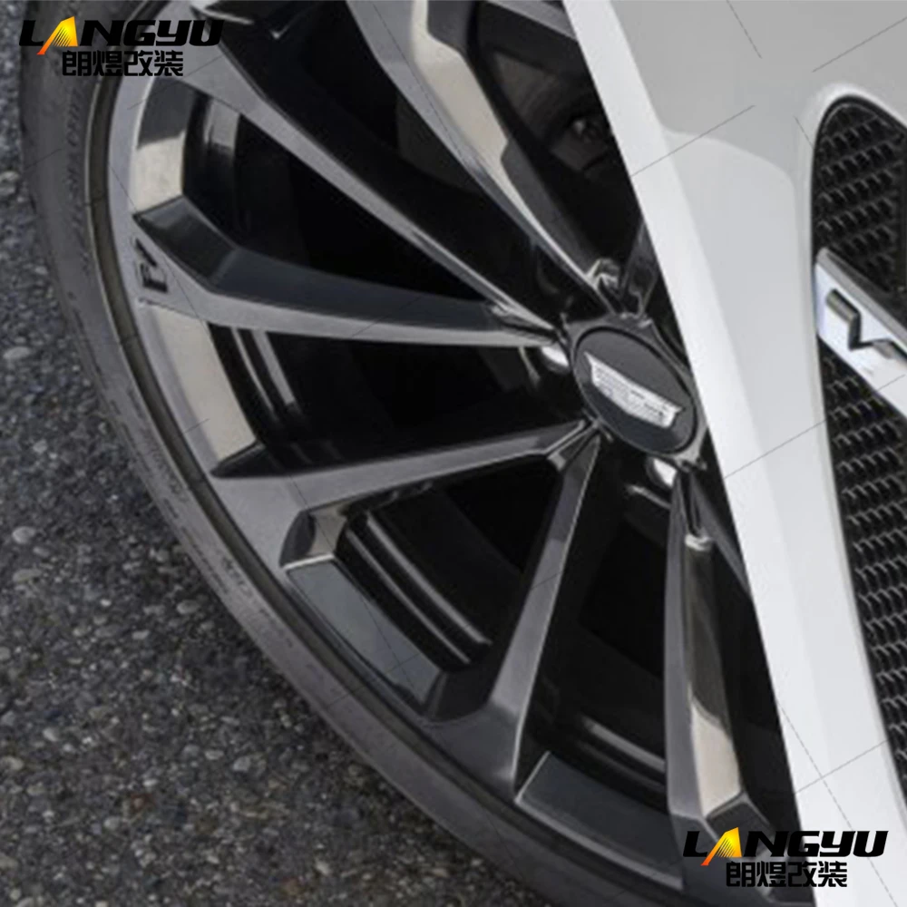Для Cadillac ATS Coupe Sedan 2013 ATS-V стиль полипропилен PP обвес комплект бампер гриль капот крылья