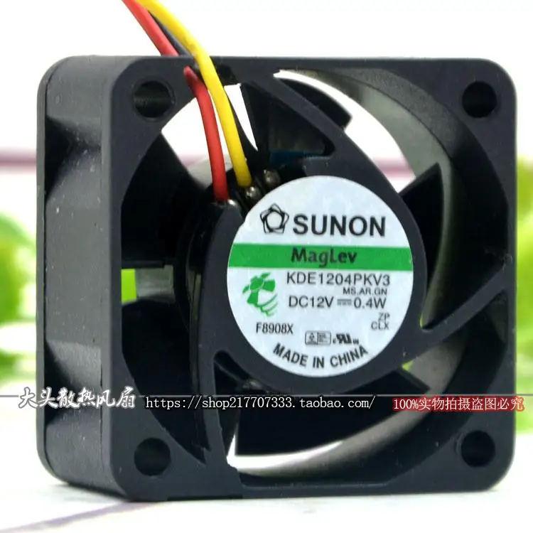 2 шт. Sunon KDE1204PKV3 4020 40X40X20 DC 12 В 0 40 Вт сервер инвертор Вентилятор охлаждения