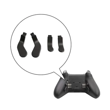 

Metal Bumper Fire Button Replacement Paddles Hair Trigger Clasps Handle Remover For Elite Controller