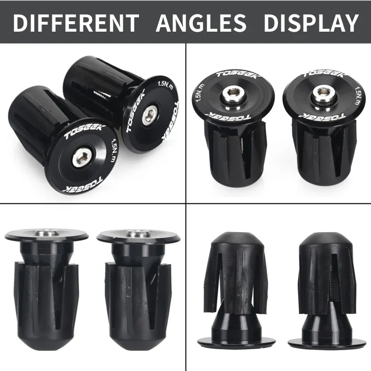 

Aluminum Alloy Stuffed Bicycle Handle Sleeve Cap To Block Mountain Road Handlebar Folding Bike Lock Screw Plug Bicycle Parts