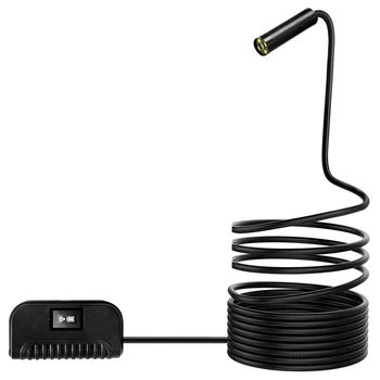 

5.0Mp Wifi Endoscope Camera Ip68 1944P Hd Inspection Camera Snake Semi-Rigid for Android Iphone Ios