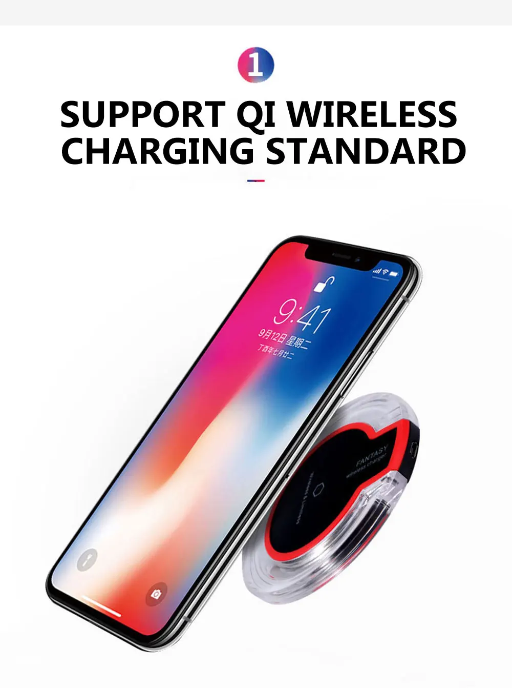 Тегеран Быстрое беспроводное зарядное устройство для iPhone X XS 11 pro 8 Кристалл USB Qi зарядное устройство для samsung S8 S9 Note 9 телефон Беспроводное зарядное устройство