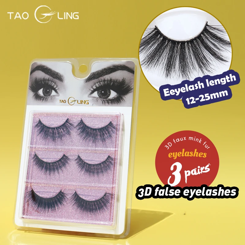 

3 пары 25 мм 3D Искусственные норковые ресницы макияж пушистые натуральные норковые ресницы длинные Искусственные ресницы драматические искусственные Искусственные ресницы