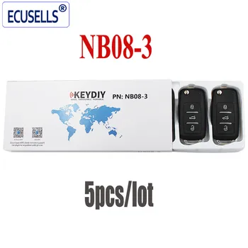 

5PCS, Multi-functional Universal Remote for KD900 KD900+ URG200 KD-X2 NB-Series ,KEYDIY NB08-3 (all functions Chips in one key)