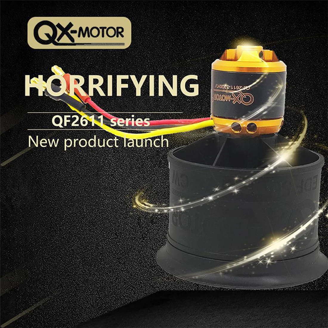 QX-MOTOR QF2611 3300 4000KV 4600KV 5000KV бесщеточный двигатель CW CCW 3-4S 50 мм 12 весло EDF воздуховод вентилятор для FMS радиоуправляемый самолет вертолет