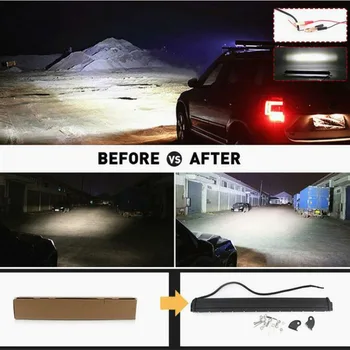 

Parts LED Work Light Accessories Car Off-road Slim 10-30V DC 6000K White
