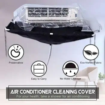 

New Totally Enclosed Type Air Conditioner Cleaning Washing Tool Ceiling Wall Mounted PVC Air Conditioning Cleaner Washing Tool C