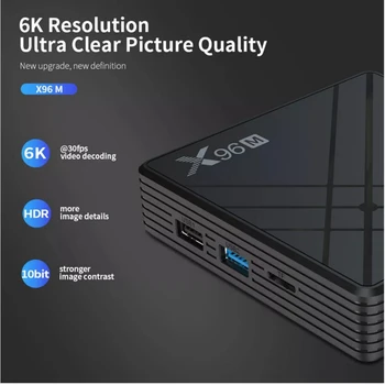 

X96 X96M TV Box Allwinner 4+64GB 4K 6K HDR H603 5G WIFI bluetooth 4.0 EU US UK AU Android 9.0 2.4G 5G 4GB RAM 64GB ROM