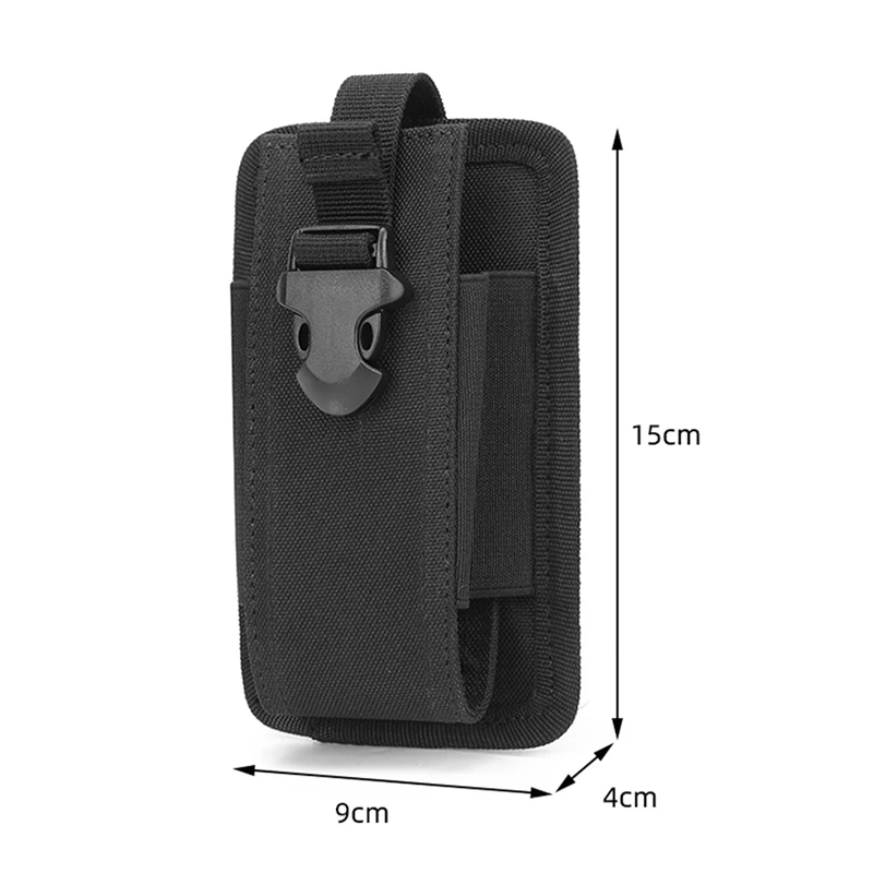 Enhanced Outdoor Portable Military Tactical Pouch with Screen Protector