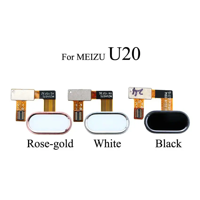 Юйси для Meizu M3 M3S M5S U10 U20 кнопка домой датчик отпечатков пальцев Ключ гибкий кабель лента запасные части для Meilan 3 3S 5S