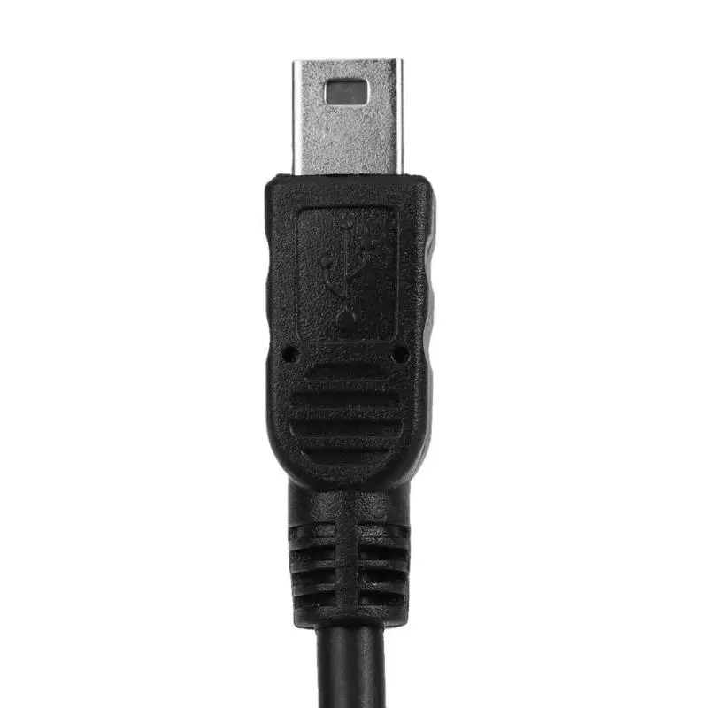 Мини USB 2,0 порт зарядный кабель для передачи данных фотографии видео передача данных заряднеое устройство шнур провод линия для камеры Canon серии 1 м