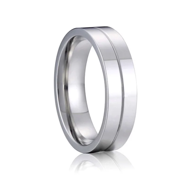 Classique USA taille 5 à 15 bijoux de mode occidentale bagues de mariage pour hommes et femmes titane Alliance amoureux Couples bague