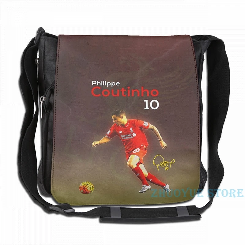 Funny Graphic print Philippe Coutinho 10 USB Charge Backpack men School  bags Women bag Travel laptop bag