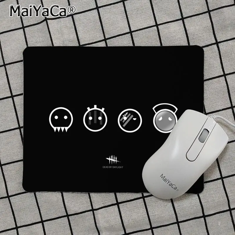No Lock Edge25x29cm Maiya, высокое качество, Dead by Daylight, прочный резиновый коврик для мыши,,, игровой коврик для мыши - Цвет: No Lock Edge25x29cm