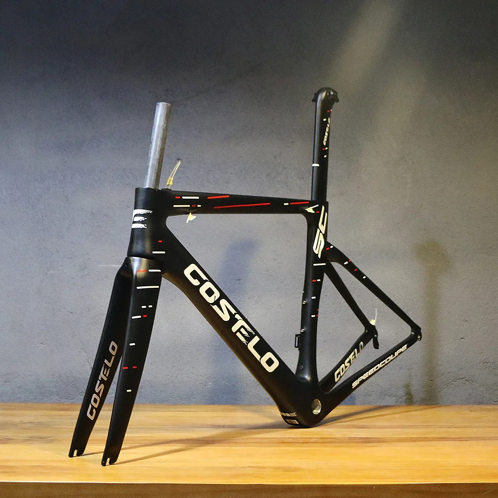 Clearance 2018 Costelo Speedcoupe 2.0 full carbon fiber road bike cycling frame bicicleta frame cheap bicycle frame 48 51 54 56 2