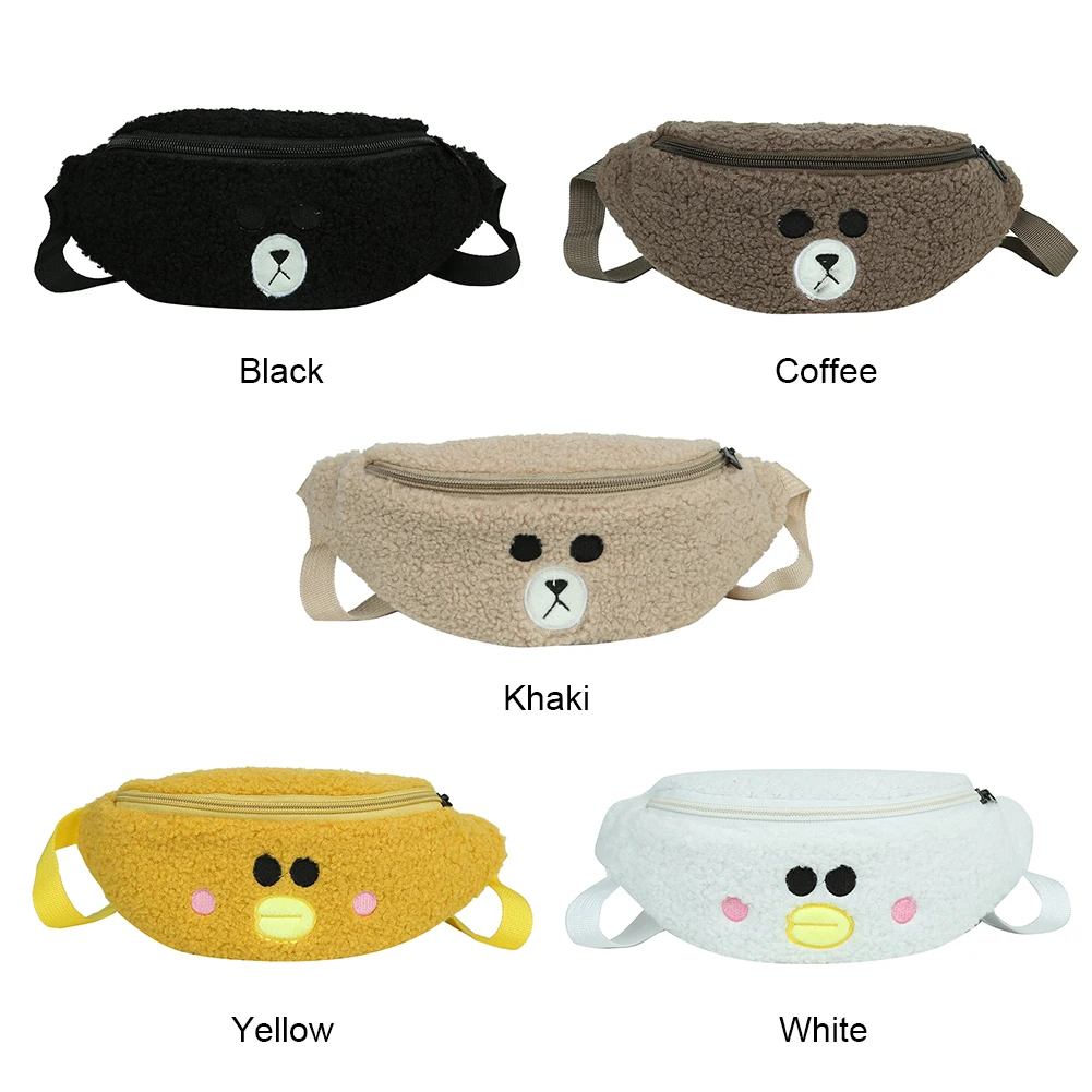 Дорожный кошелек для телефона карманный мультяшный женский плюшевый Кошелек