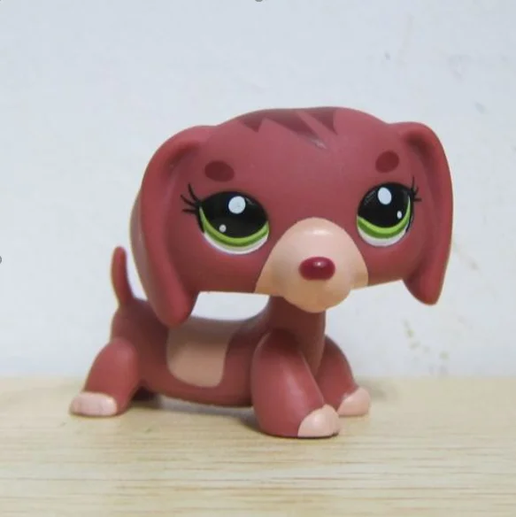 28 Редкие животные pet shop lps игрушка такса собака такса коричневая Оригинальная фигурка колли кокер спаниель отличный Дэн подарки для детей - Цвет: 28
