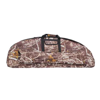 

115cm Hunting Portable Archery Case Protective Camouflage Printed Compound Bow Bag Oxford Cloth Gift Outdoor Storage Holder