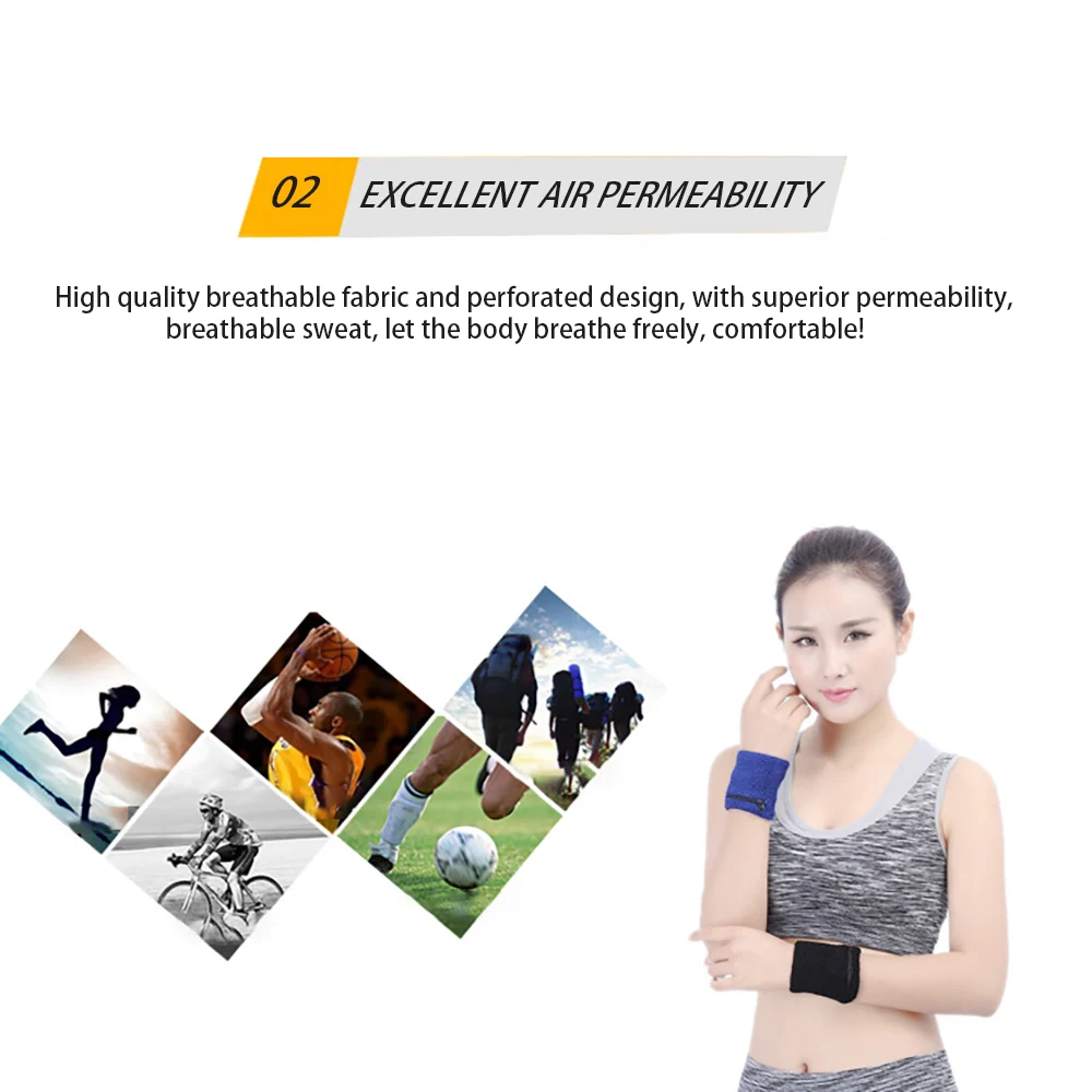 1 шт. спортивный браслет для велоспорта на молнии сумка запястье спортивная