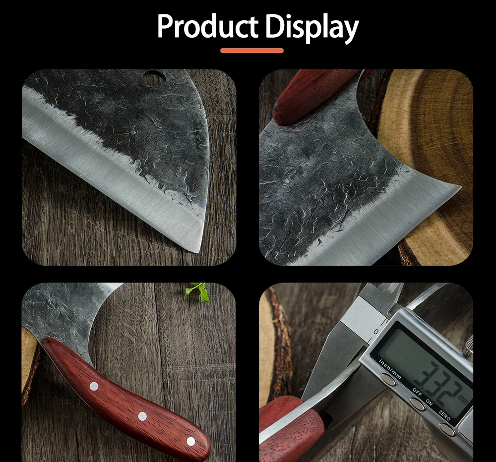 5cr15不锈钢红花梨木7寸锻打菜刀详情 (10)