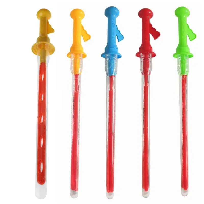 Large Bubble Western Sword Shape Bubble Sticks Kids Soap Bubble Toy Outdoor Toy 2