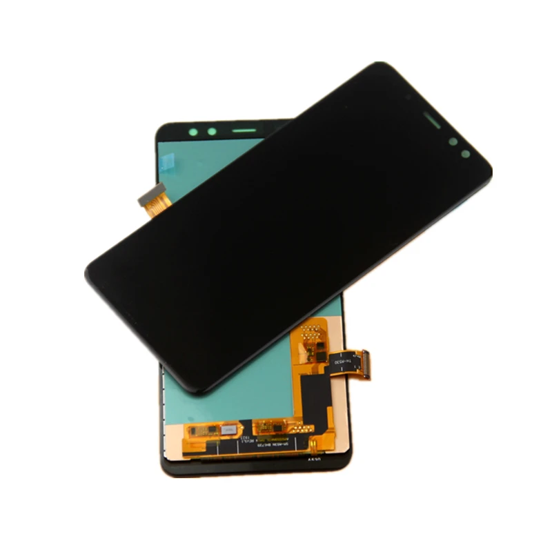 

100% Super OLED LCD For Samsung Galaxy A8 2018 A530 SM-A530F A530DS A530N Touch Screen+Digitizer LCD Display Assembly With Frame