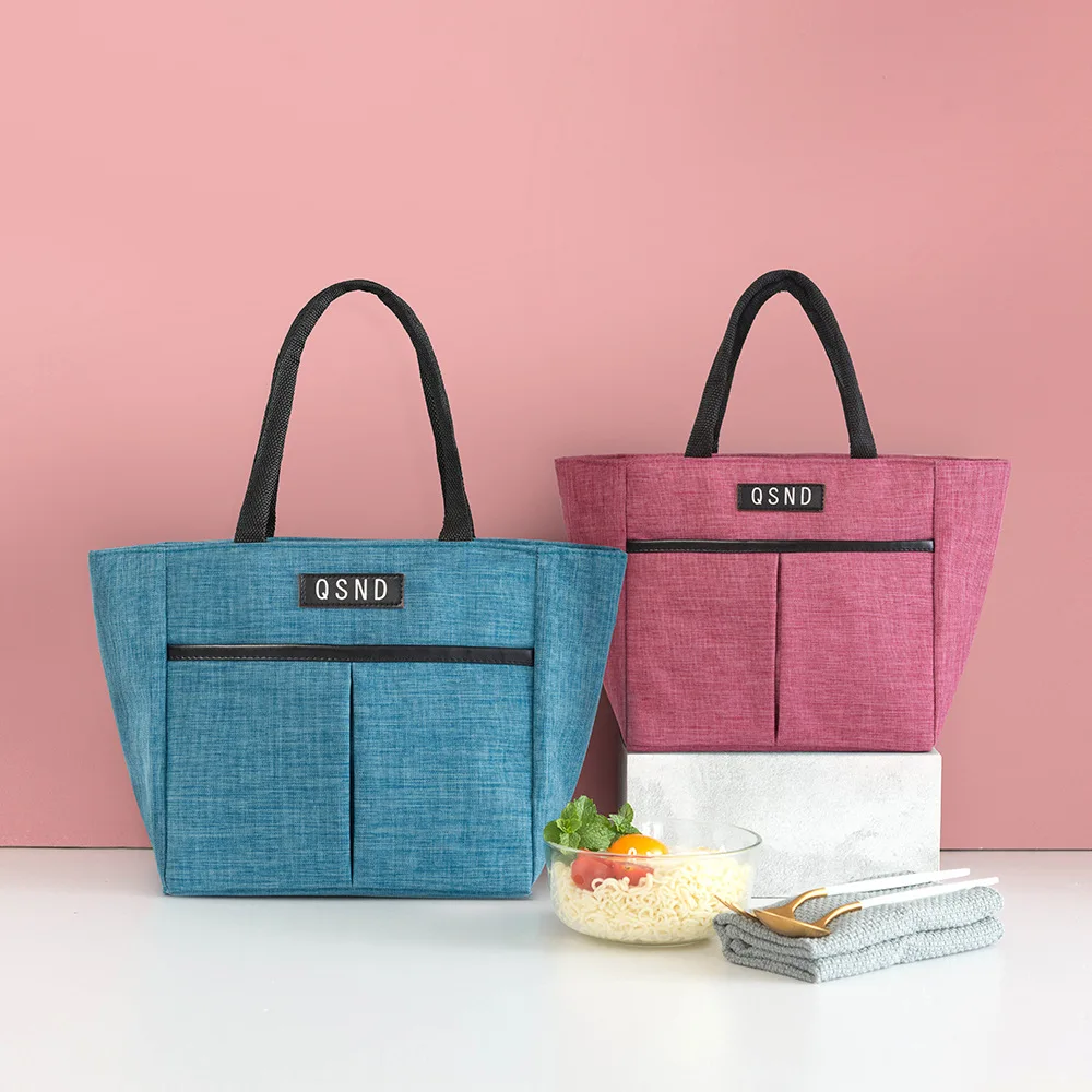 insulated canvas tote