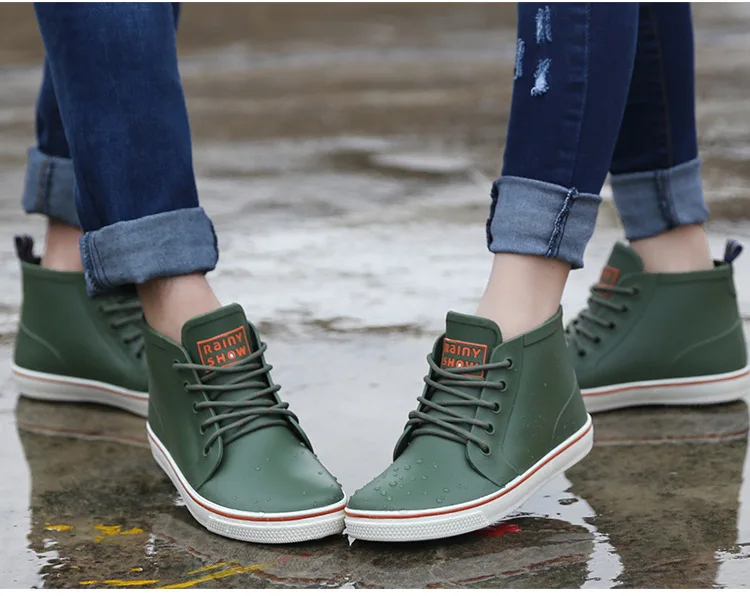 Rain Shoes Short Boots Mens | Rain Boots Men Bot Fishing