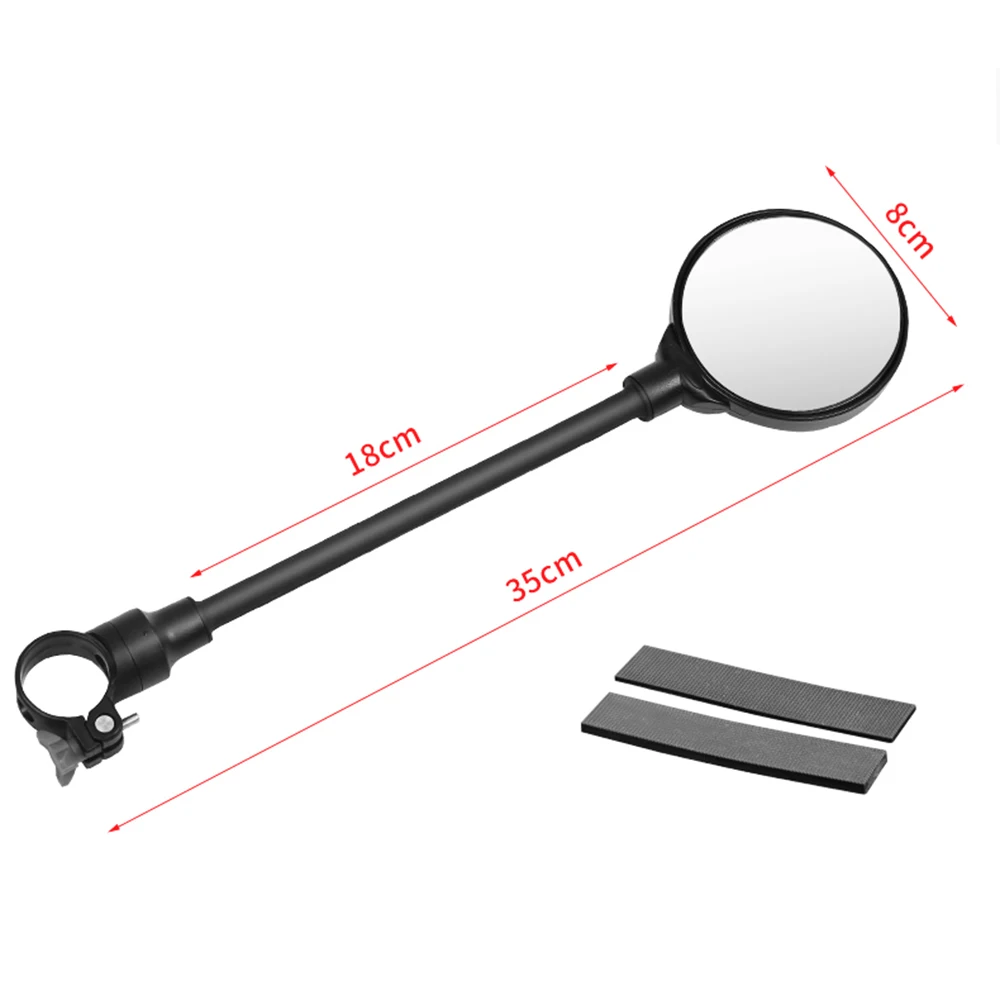 Bicycle Mirror MTB Road Bike Rearview Mirror Motorcycle Electric Vehicle Handlebar Flexible Safe Rear View Cycling Mirror BC0355 (1)