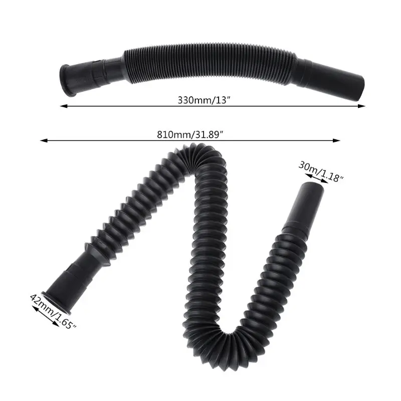 Basin Drain Pipe Flexible Drainage Pipes Deodorant Prolong Plumbing Hoses Drop Ship Support