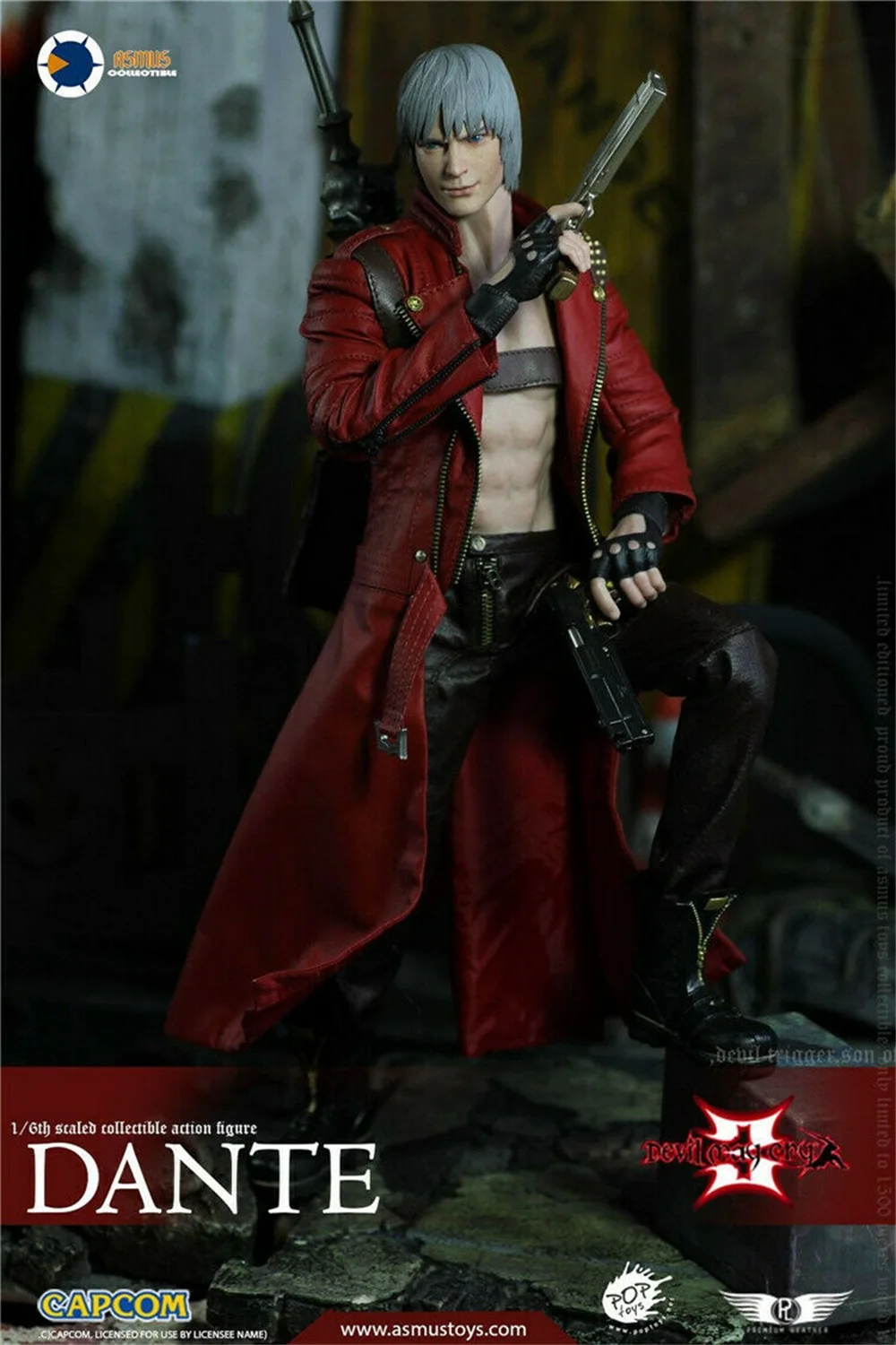 Игрушки Асмус 1/6 мая плач Данте DMC III Мужская Фигура Коллекционные куклы