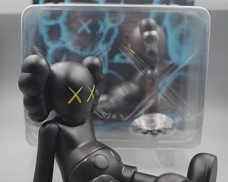 13cm Kaws Action Figures Toy Kawaii Cute Pvc Model Figurines Dolls Toys Home Bedroom Office Car Decor Gift For Kids Cartoon Fans
