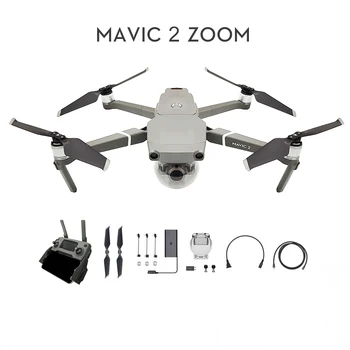 Квадрокоптер DJI Mavic 2 Zoom / Mavic 2 Pro, дрон с камерой Hasselblad, объектив с функцией увеличения изображения, дрон с радиоуправлением, камера 4K, HD, соверш...