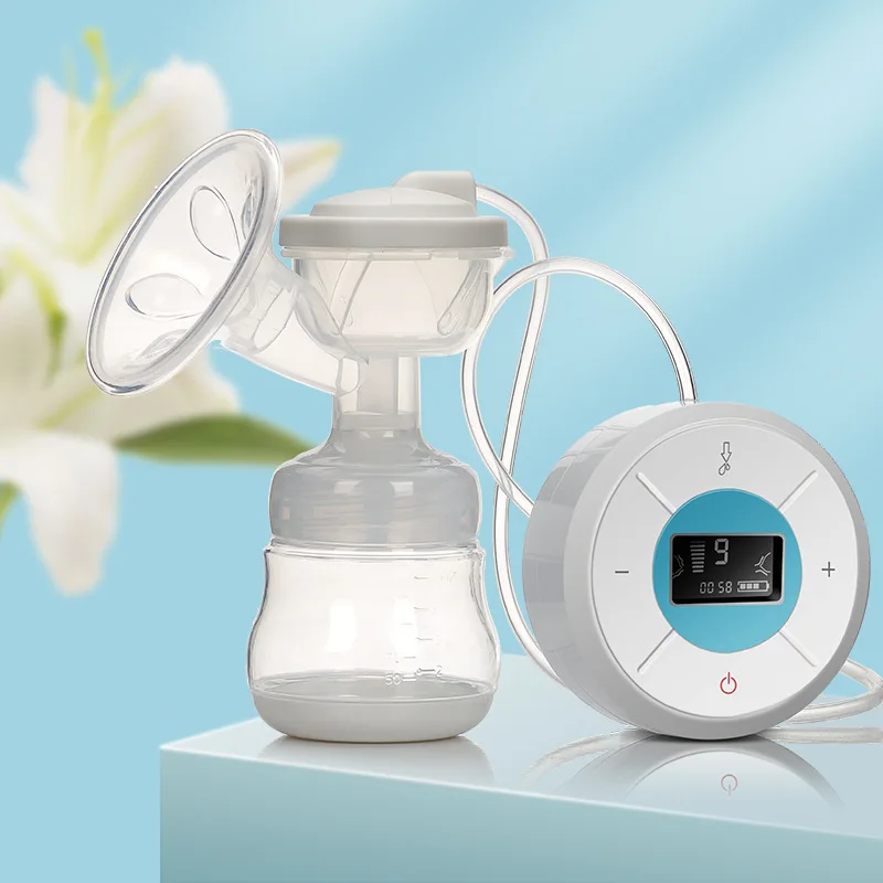 

Creative Electric Breast Pump Chargeable Breast Pump Mute Milker Breastpump Storage Set Milk Maker