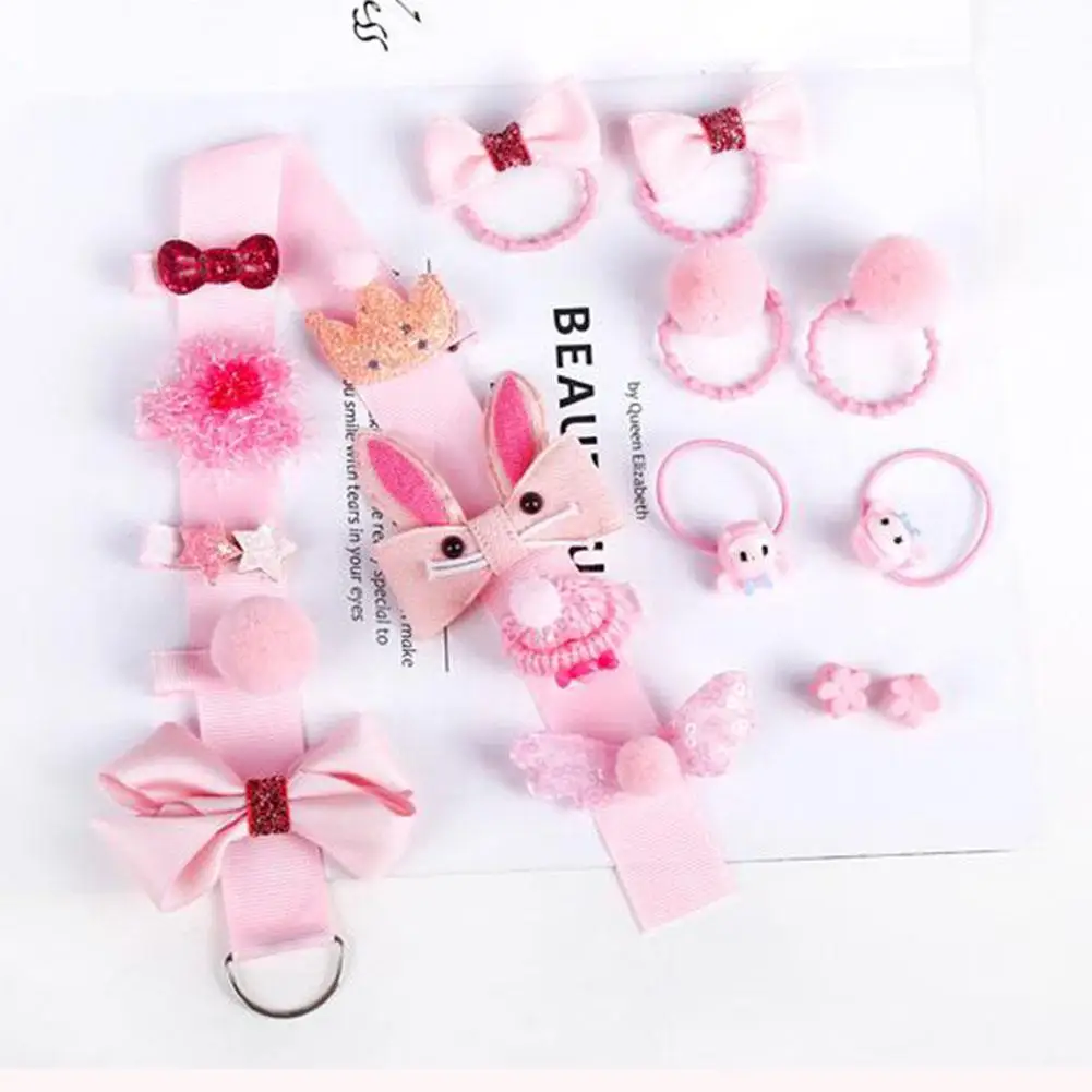 DSstyles 18 шт./кор. детская заколка в виде короны шпильки заколка для волос аксессуары принцесса головной убор девушки картонная подарочная коробка