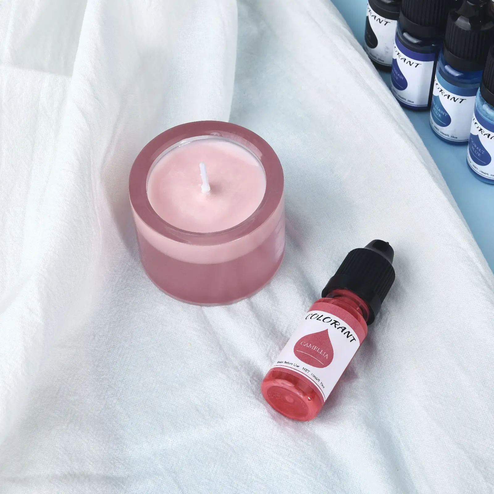 24 Color 10ml Resin Pigments Liquid Colorant DIY UV Epoxy Resin Mold Candle Soap Coloring Dye Jewelry Making Handmade Crafts