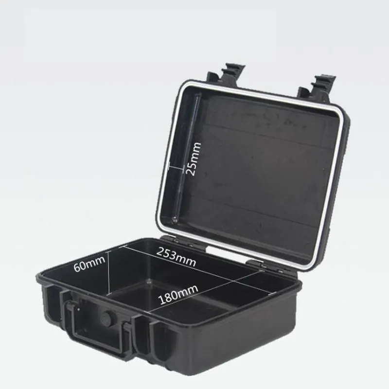 ABS водонепроницаемый усиленный пластиковый ящик для инструментов уплотнительная коробка портативный чемодан