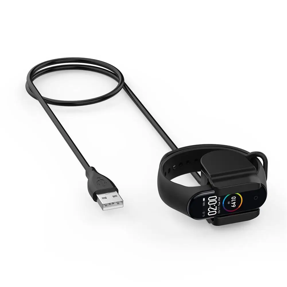 

For Xiaomi Mi Band 4 Smart Bracelet Replacement 30cm/100cm USB Charging Cable Portable Travel Charger Adapter Cable Accessories