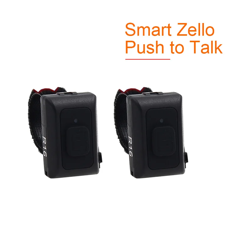 2pcs-wireless-bluetooth-hands-free-r16-ptt-walkie-talkie-button-for-android-with-ios-low-energy-for-zello-work